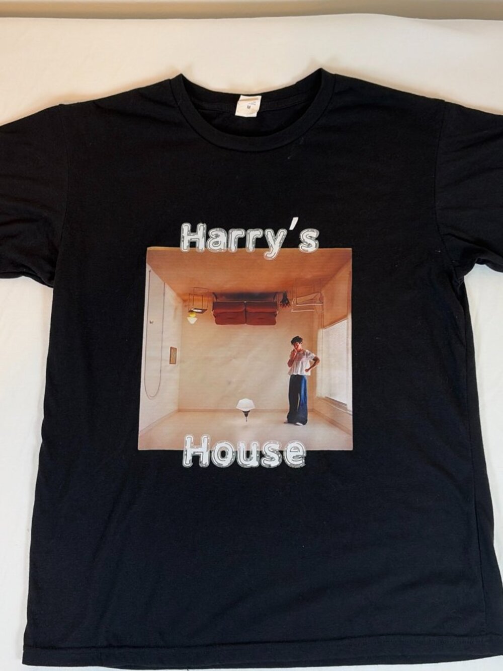 Ailibote Harry's House Harry Styles T-Shirt Women's M Black